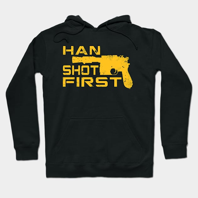 Han Shot First Hoodie by VanHand